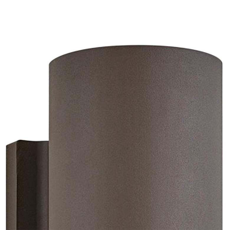 Image 3 Silo 8" High Architectural Bronze LED Outdoor Wall Light more views