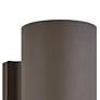 Silo 8" High Architectural Bronze LED Outdoor Wall Light