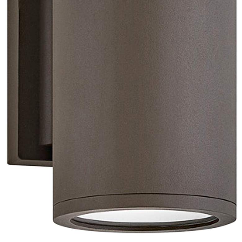 Image 4 Silo 8" High Architectural Bronze LED Outdoor Wall Light more views