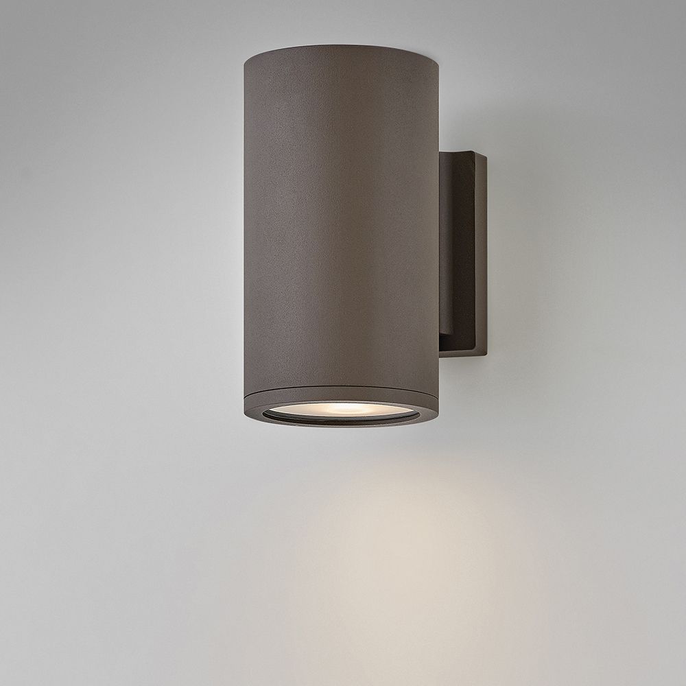 Image 7 Silo 8" High Architectural Bronze LED Outdoor Wall Light more views