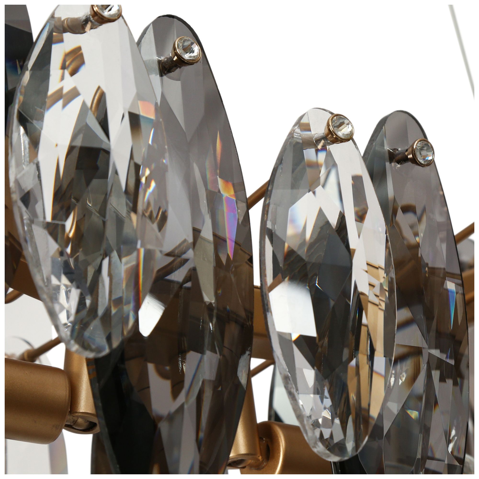 Image 5 Siluchy 6-Light Crystal Island Chandelier more views