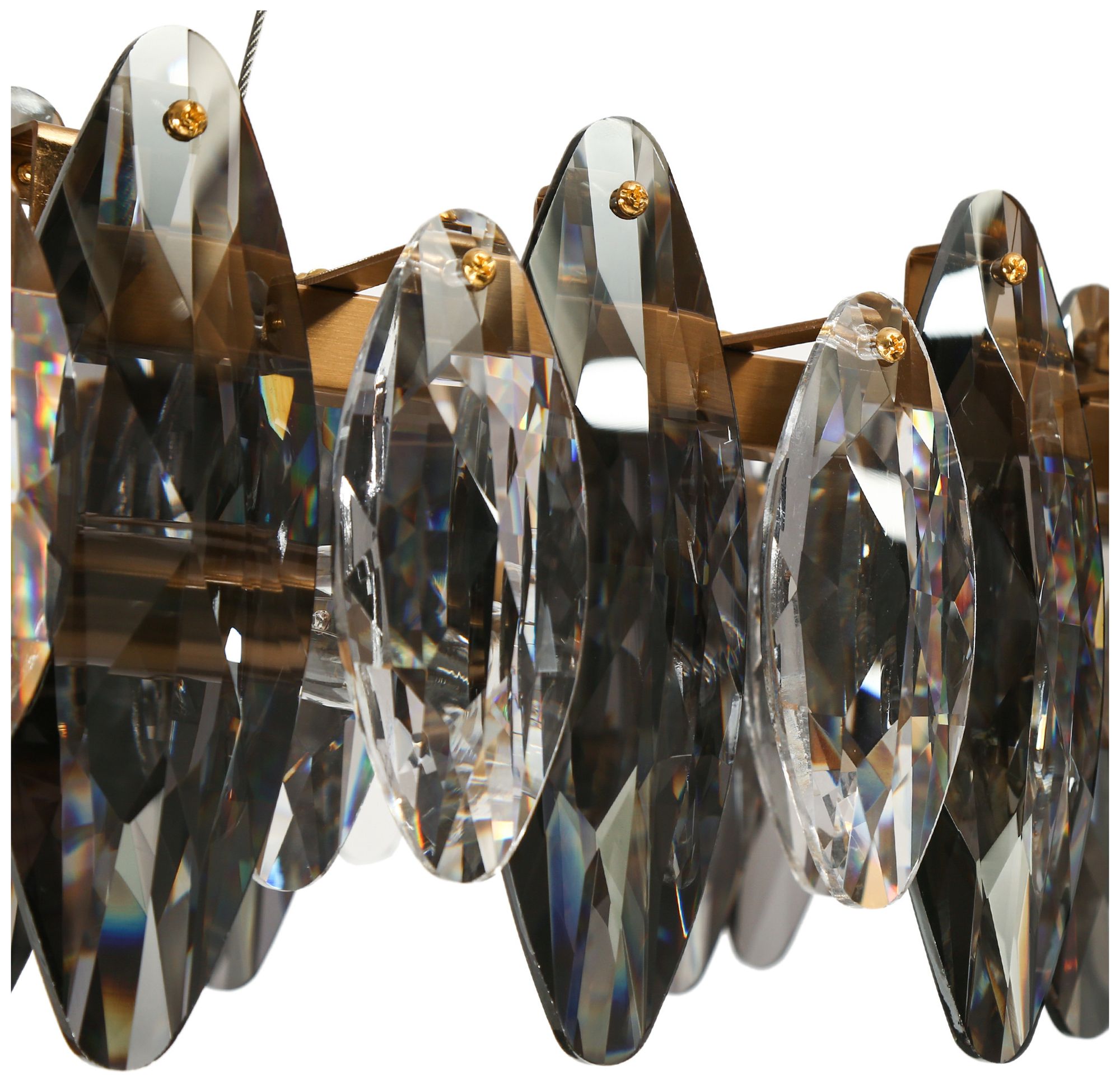 Image 4 Siluchy 8-Light Crystal Island Chandelier more views