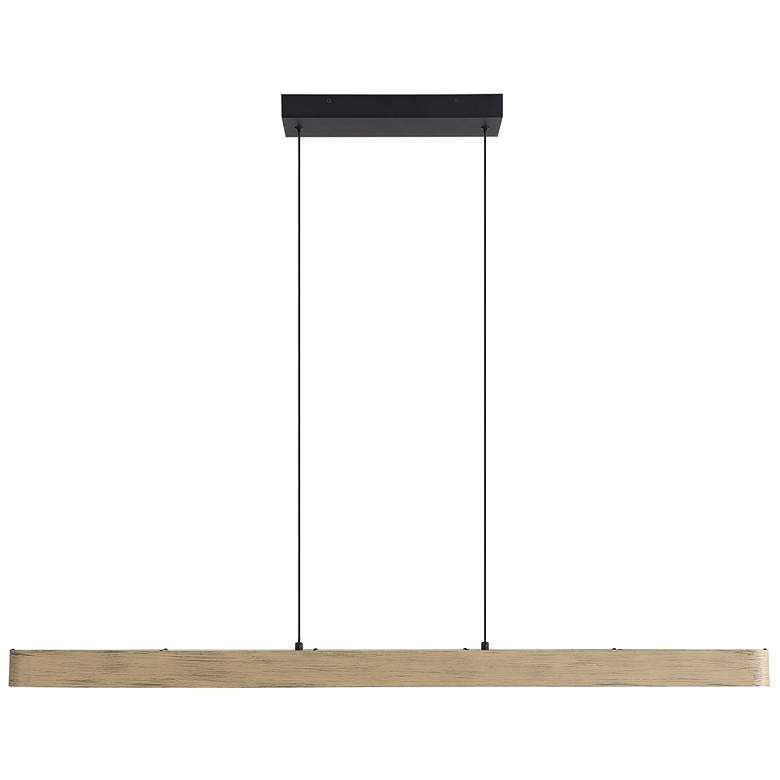 Image 1 Silva 48" LED Pendant in Driftwood with No Shade
