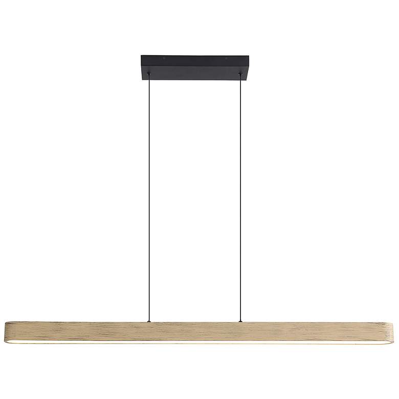 Image 2 Silva 48" LED Pendant in Driftwood with No Shade more views