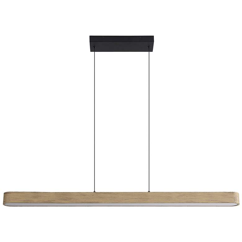 Image 4 Silva 48" LED Pendant in Driftwood with No Shade more views
