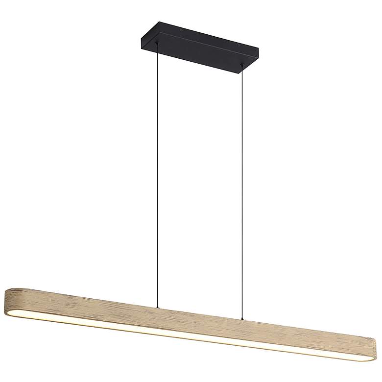 Image 5 Silva 48" LED Pendant in Driftwood with No Shade more views