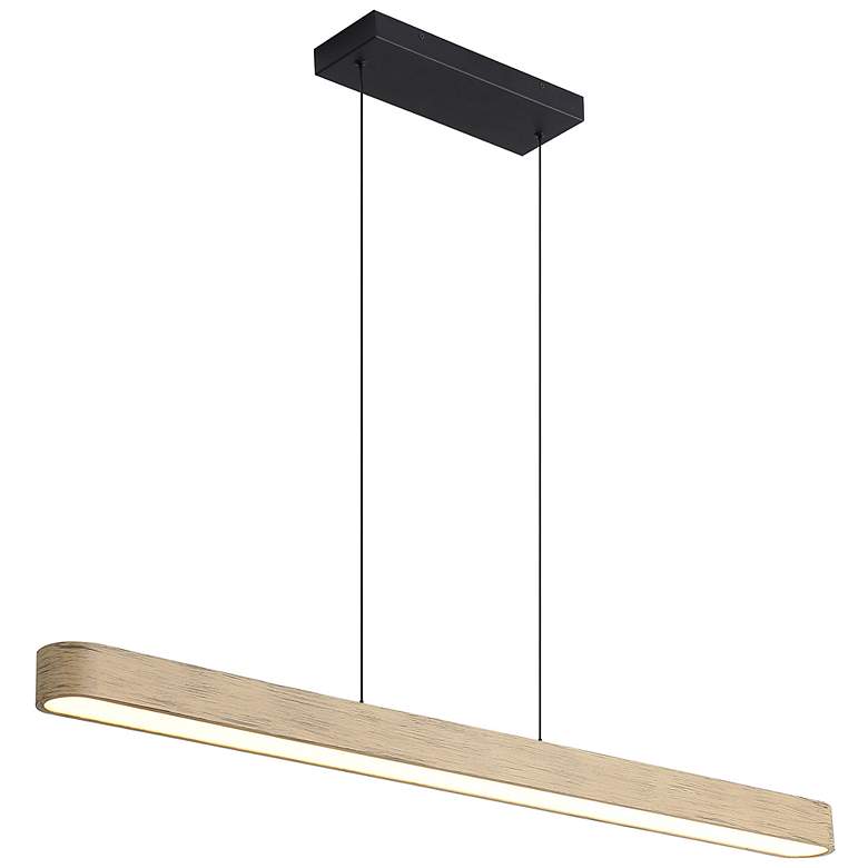 Image 7 Silva 48" LED Pendant in Driftwood with No Shade more views
