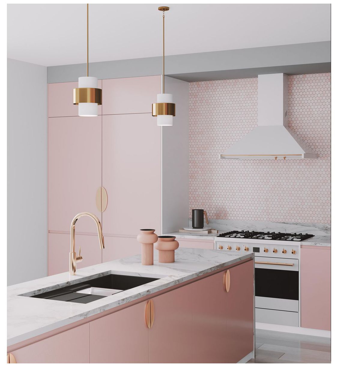 Image 2 Silva Collection One-Light White Linen Shade Pendant more views