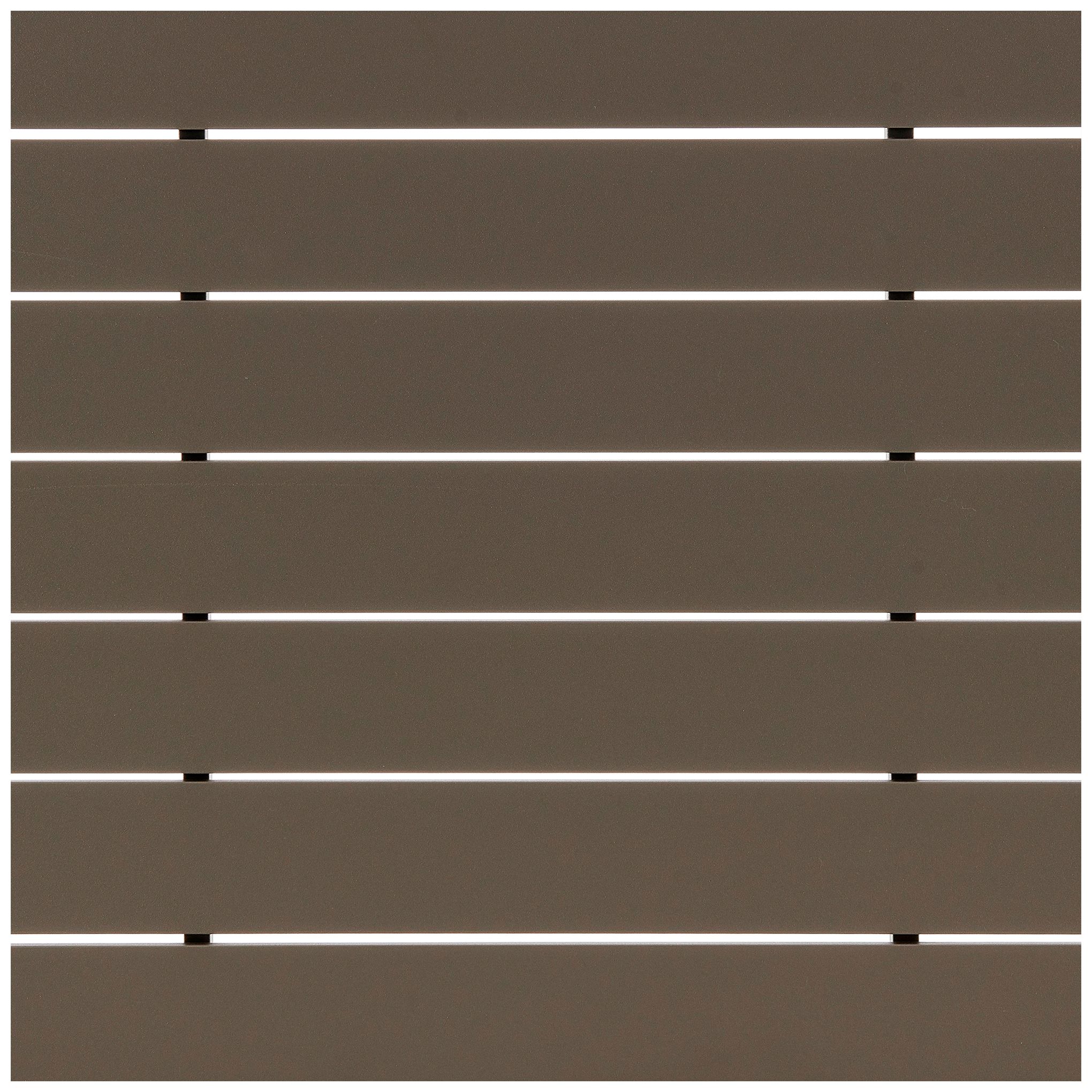 Image 7 Silvana Outdoor Aluminum Gray Rectangle Dining Table more views