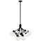 Silvarious Black Chandelier Convertible 12Lt