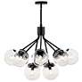 5_Silvarious Black Chandelier Convertible 12Lt more views