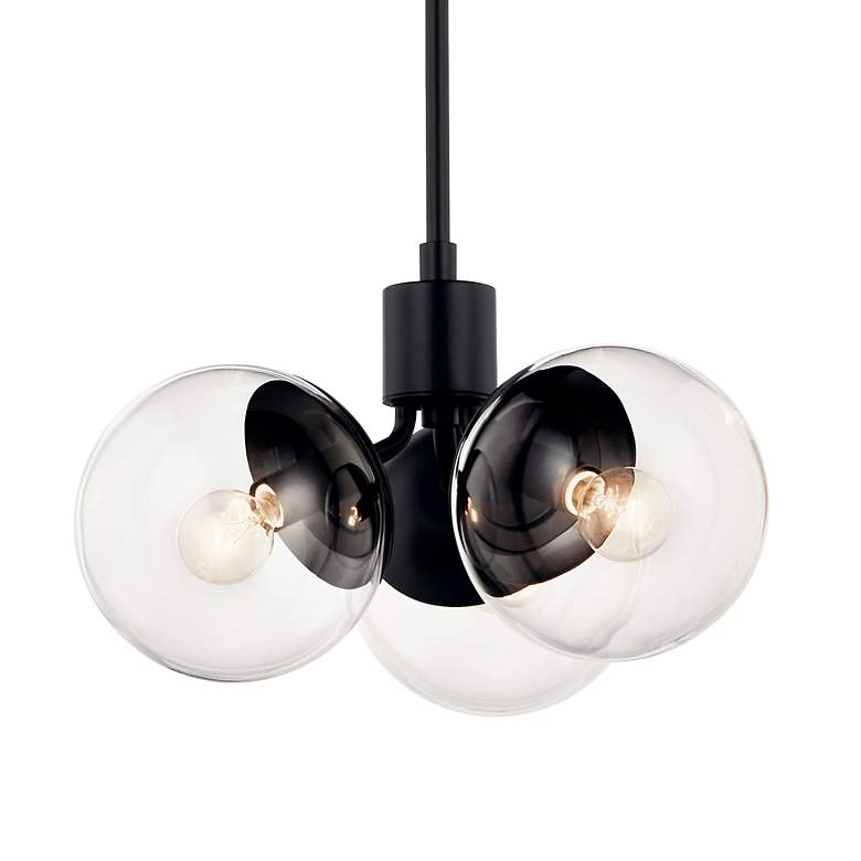 Image 5 Silvarious Black Chandelier Convertible 3Lt more views