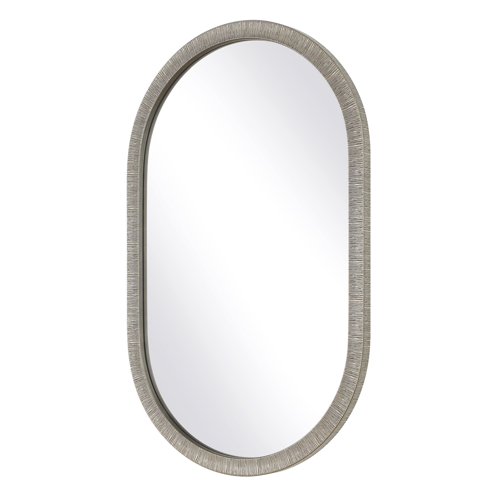 Image 4 Silver 20" x 32 1/2" Wall Mirror more views