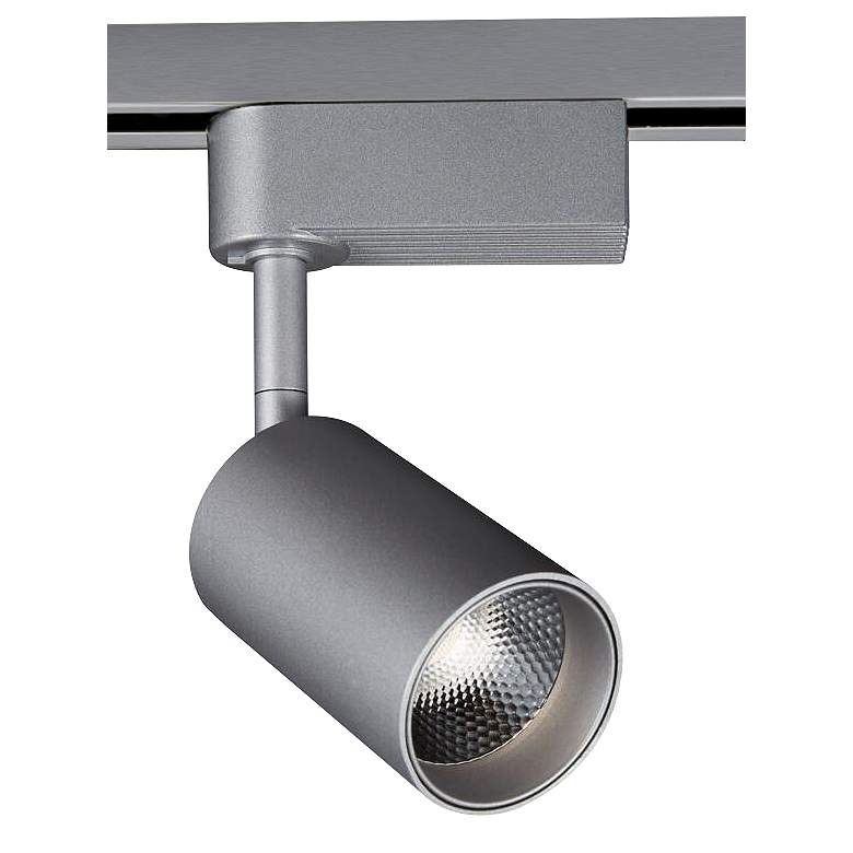 Image 1 Silver 3 1/2 inchW Dimmable 8W LED Lightolier Track Head