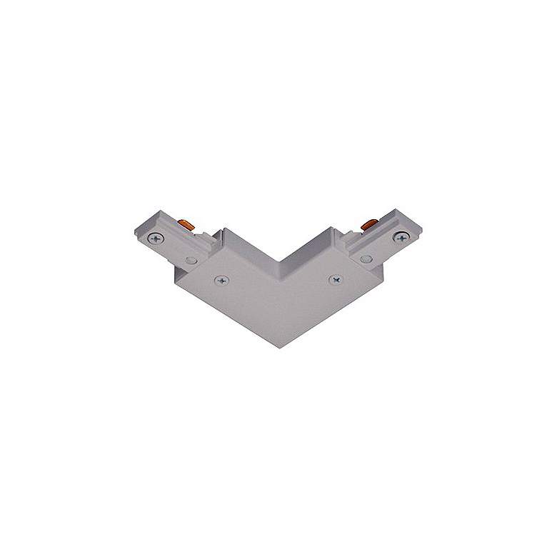 Image 1 Silver Adjustable "L" Connector for Lightolier System