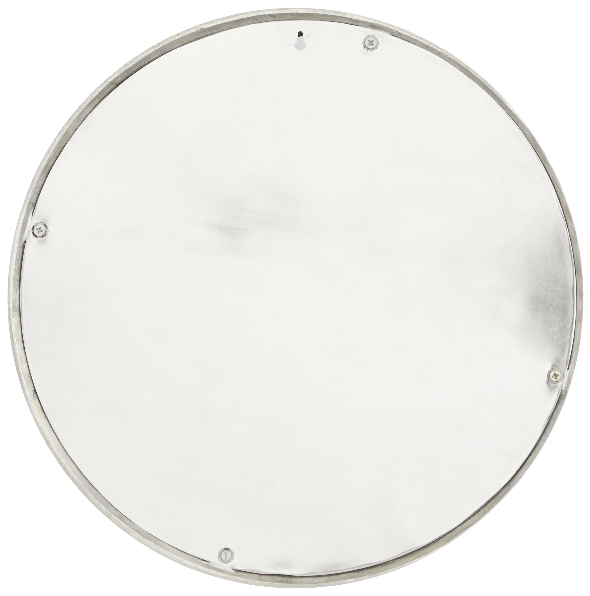 Image 5 Silver Aluminum Metal Contemporary Wall Decor, S/3 21", 18", 15"H more views