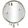 Silver Aluminum Metal Contemporary Wall Mirror, 36" x 1" x 43"