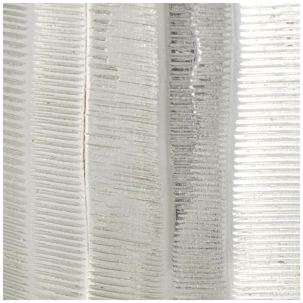 Silver Aluminum Metal Glam Vase, S/2 20", 16"H