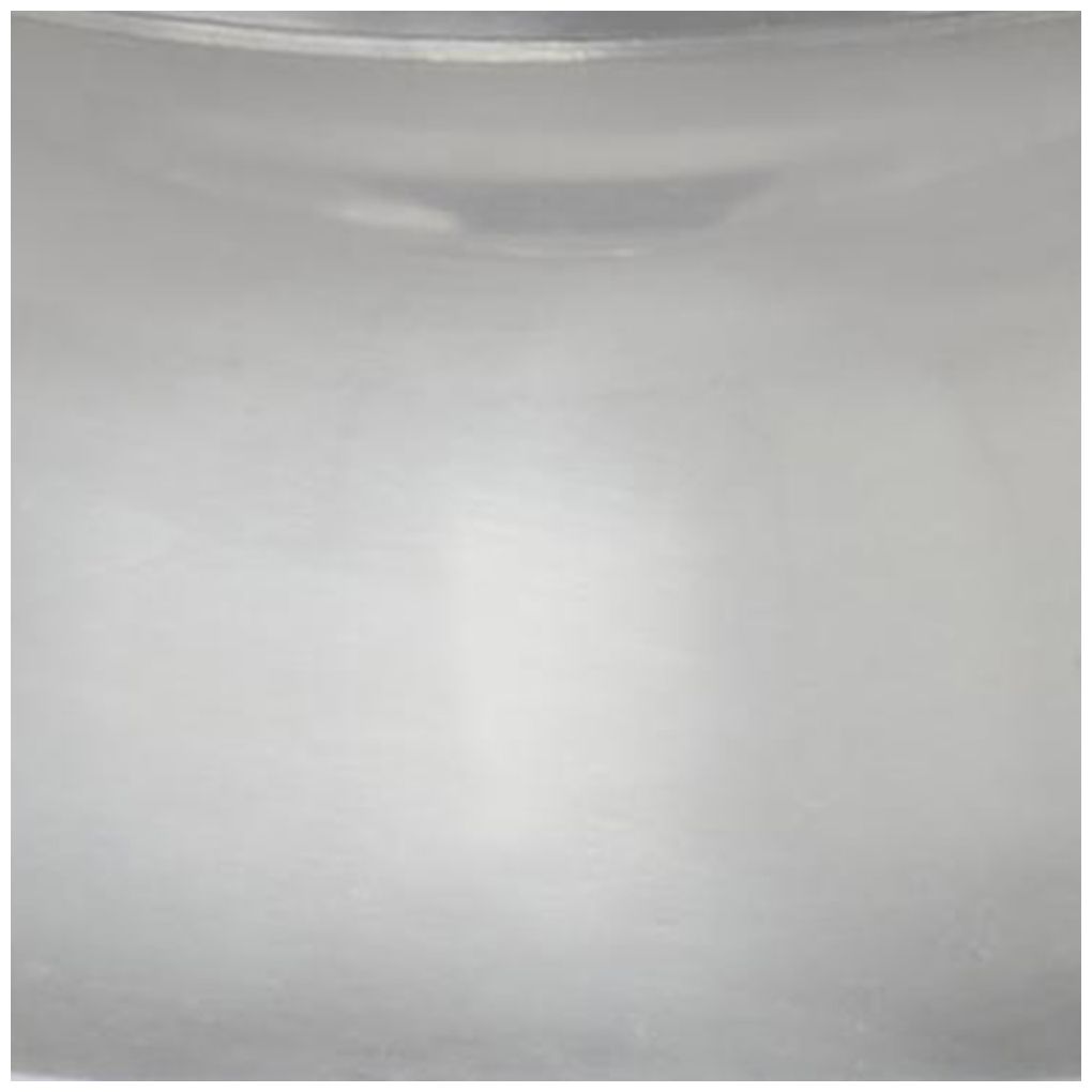 Image 7 Silver Ceramic Modern Sculpture, 10" x 5" x 25" more views
