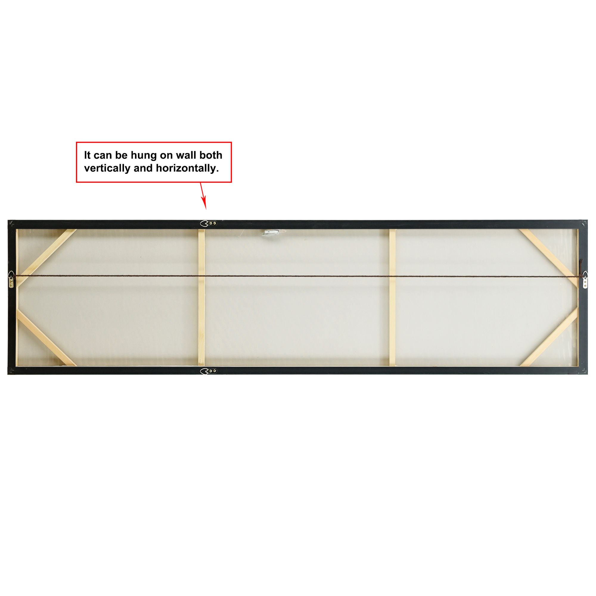 Silver Dust 72" Wide Textured Metallic Canvas Wall Art in scene