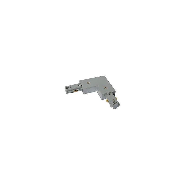 Image 1 Silver Finish Halo Compatible L-Shaped Track Connector