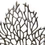 Silver Foil - Coral Reef Metal Decorative Table Top Accessory