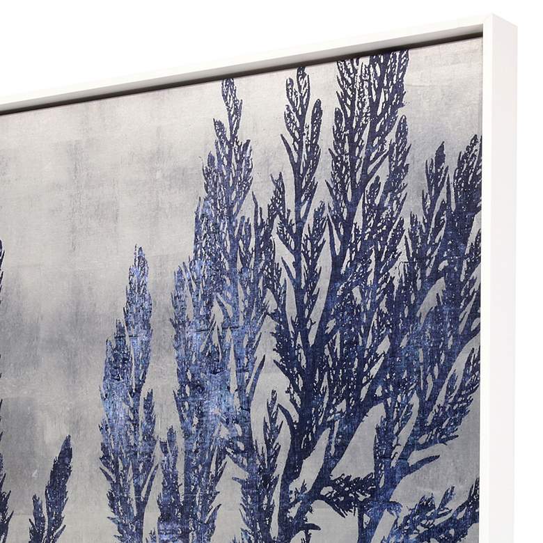 Image 2 Silver Isle I 50" High Giclee Framed Canvas Wall Art more views