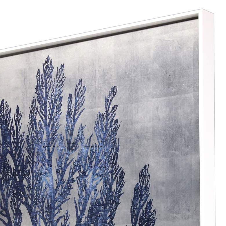 Image 2 Silver Isle II 50" High Giclee Framed Canvas Wall Art more views