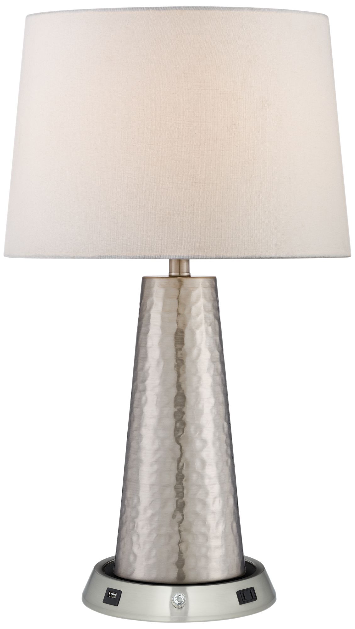 table lamp base silver