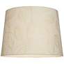 Silver Leaf Tapered Drum Lamp Shade 13x15x11 (Spider)