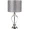 Silver Lines Apothecary Urn Glass Table Lamp