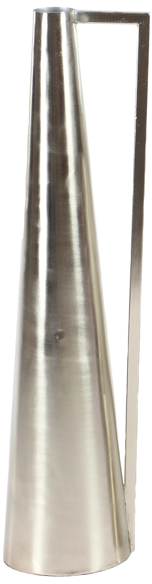 Image 4 Silver Metal Glam Vase, S/2 17", 22"H more views
