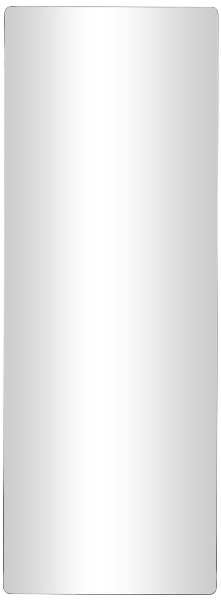 Image 2 Silver Metal Modern Wall Mirror, 24" x 1" x 65"