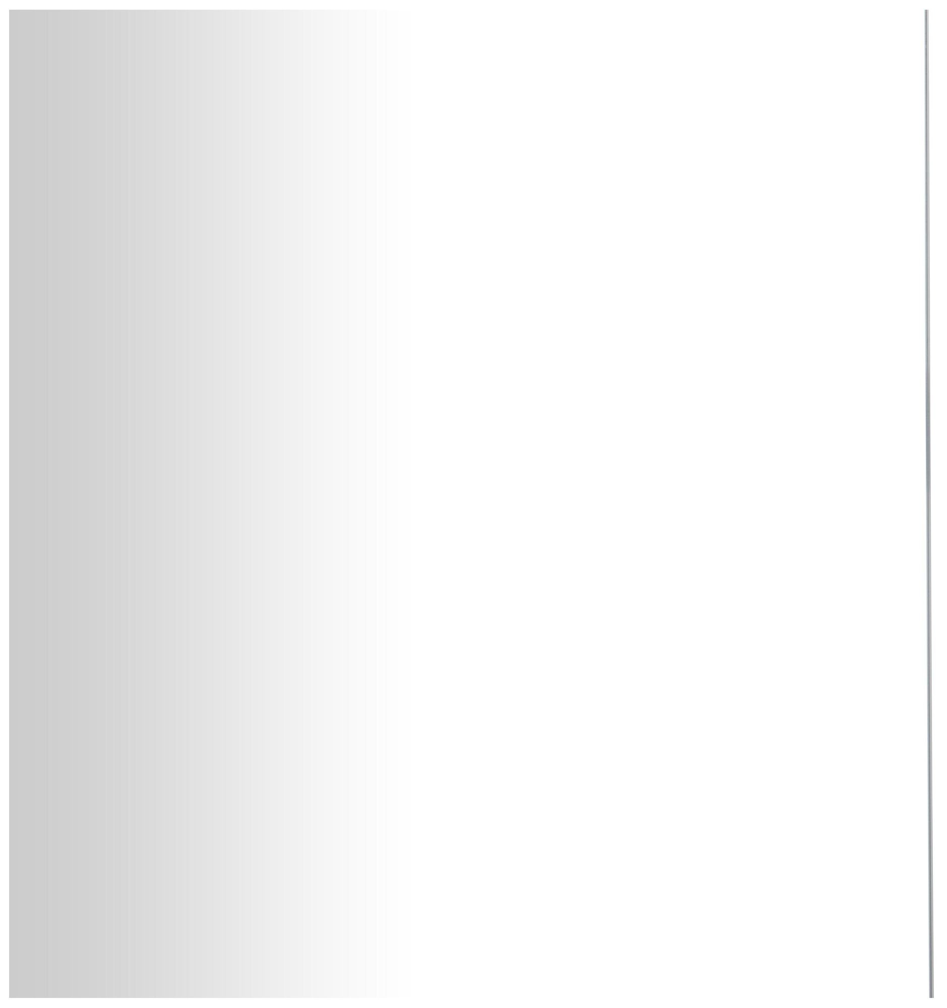 Image 3 Silver Metal Modern Wall Mirror, 24" x 1" x 65" more views