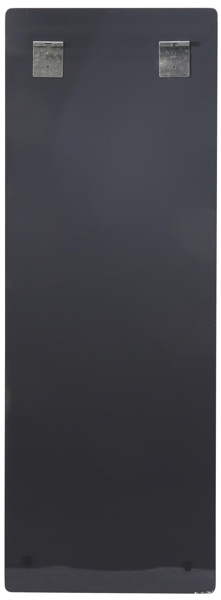 Image 4 Silver Metal Modern Wall Mirror, 24" x 1" x 65" more views