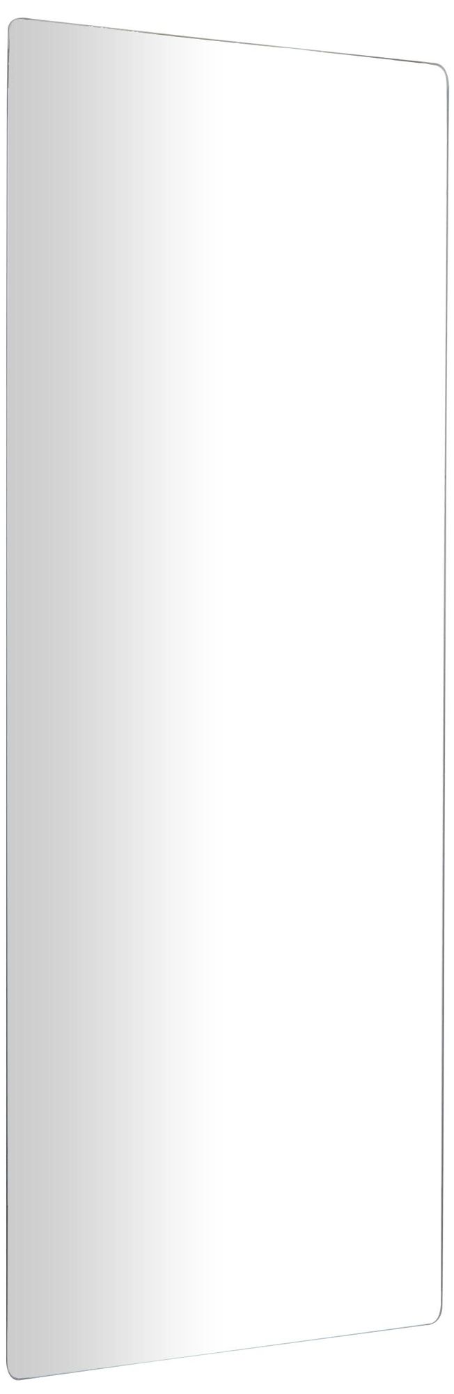 Image 5 Silver Metal Modern Wall Mirror, 24" x 1" x 65" more views