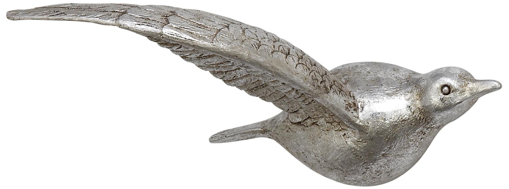 Image 6 Silver Polystone Coastal Wall Decor, S/3 10", 9", 9"H more views
