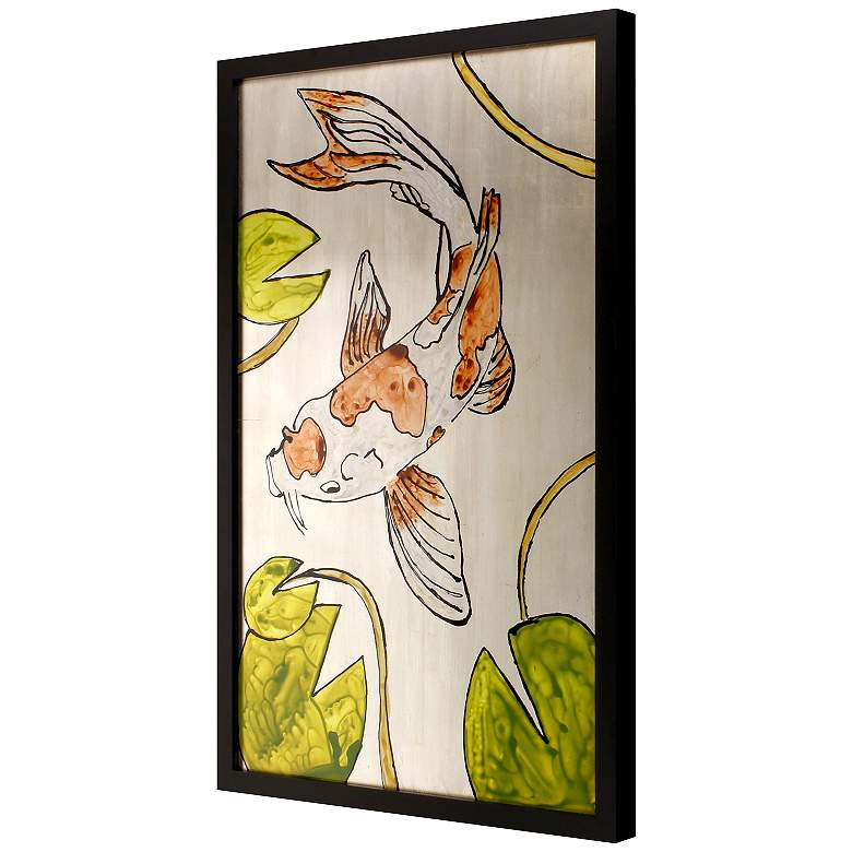 Image 2 Silver Pond I 32"W x 50"H Framed Art more views