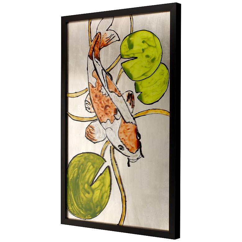 Image 2 Silver Pond II 32"W x 50"H Framed Art more views