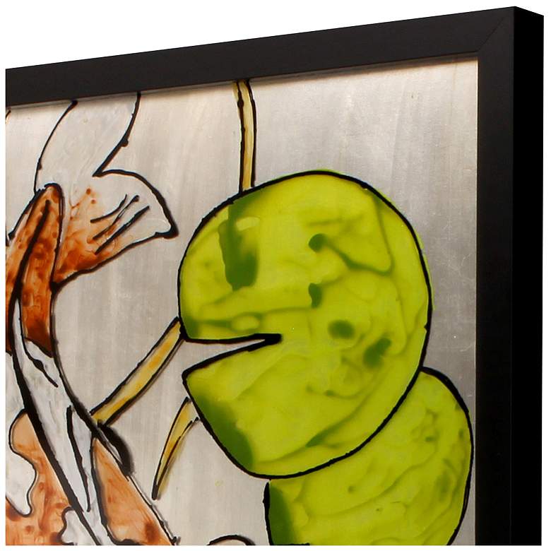 Image 3 Silver Pond II 32"W x 50"H Framed Art more views