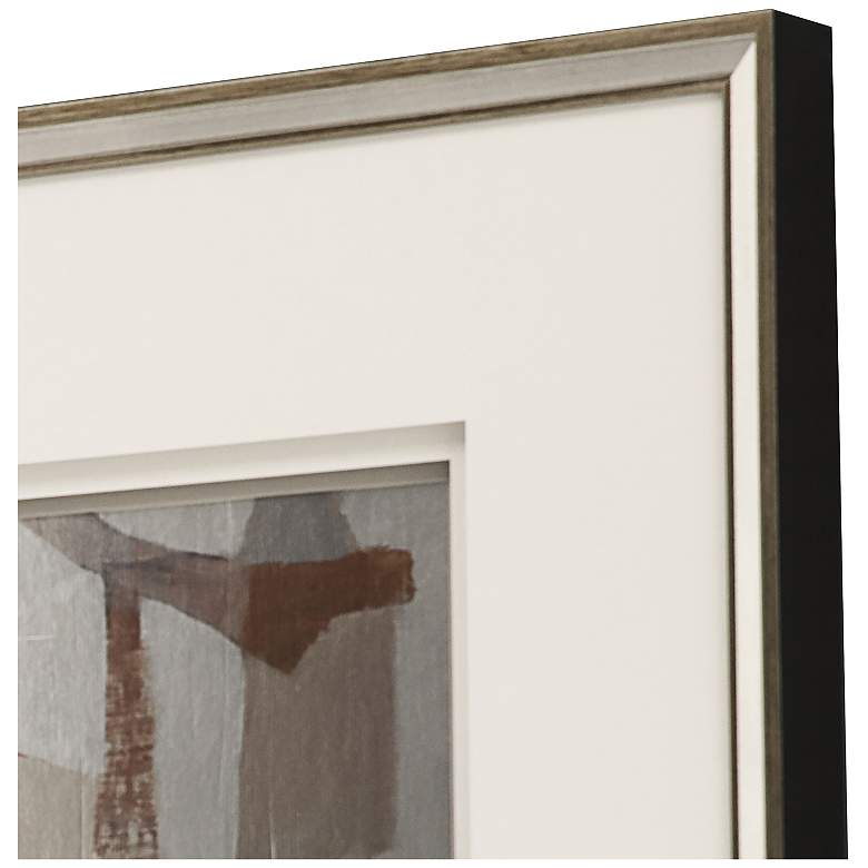Image 3 Silver Shadows I 27"W x 27"H Framed Art Set of 2 more views