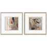 1_Silver Shadows II 27"W x 27"H Framed Art Set of 2