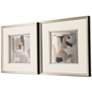 2_Silver Shadows II 27"W x 27"H Framed Art Set of 2 more views