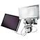 Silver Solar 100 LED Outdoor Security Flood Light