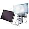 Silver Solar 150 LED Outdoor Security Flood Light