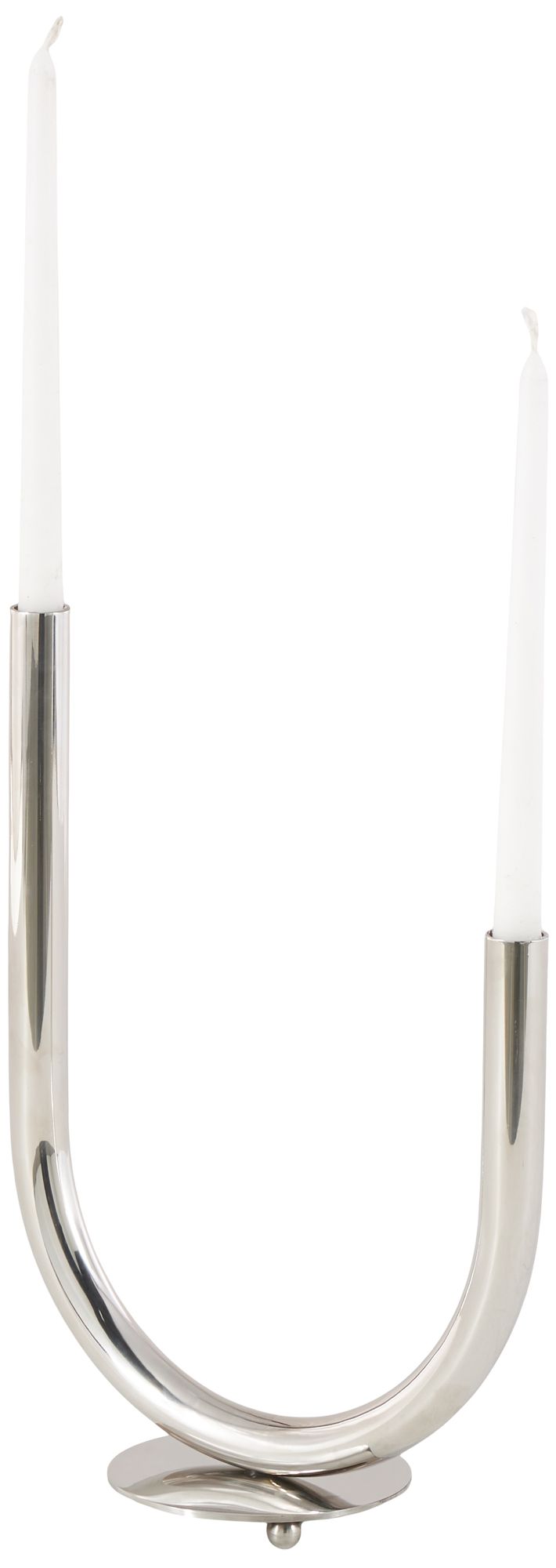 Image 2 Silver Stainless Steel Metal Contemporar