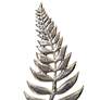 2_Silver Standing Leaf - Large Metal Leaf On Top Of A Black Marble Base more views