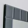 SilverLake Gray 23 1/2" x 31 1/2" Frameless Wall Mirror