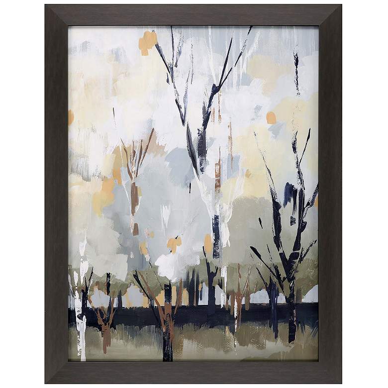 Image 1 Silversong Birch I 35"W x 45"H Framed Art