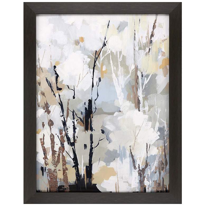 Image 1 Silversong Birch II 35"W x 45"H Framed Art